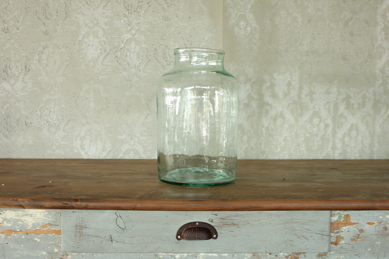 Vaso in vetro soffiato da cetriolo 10 lt