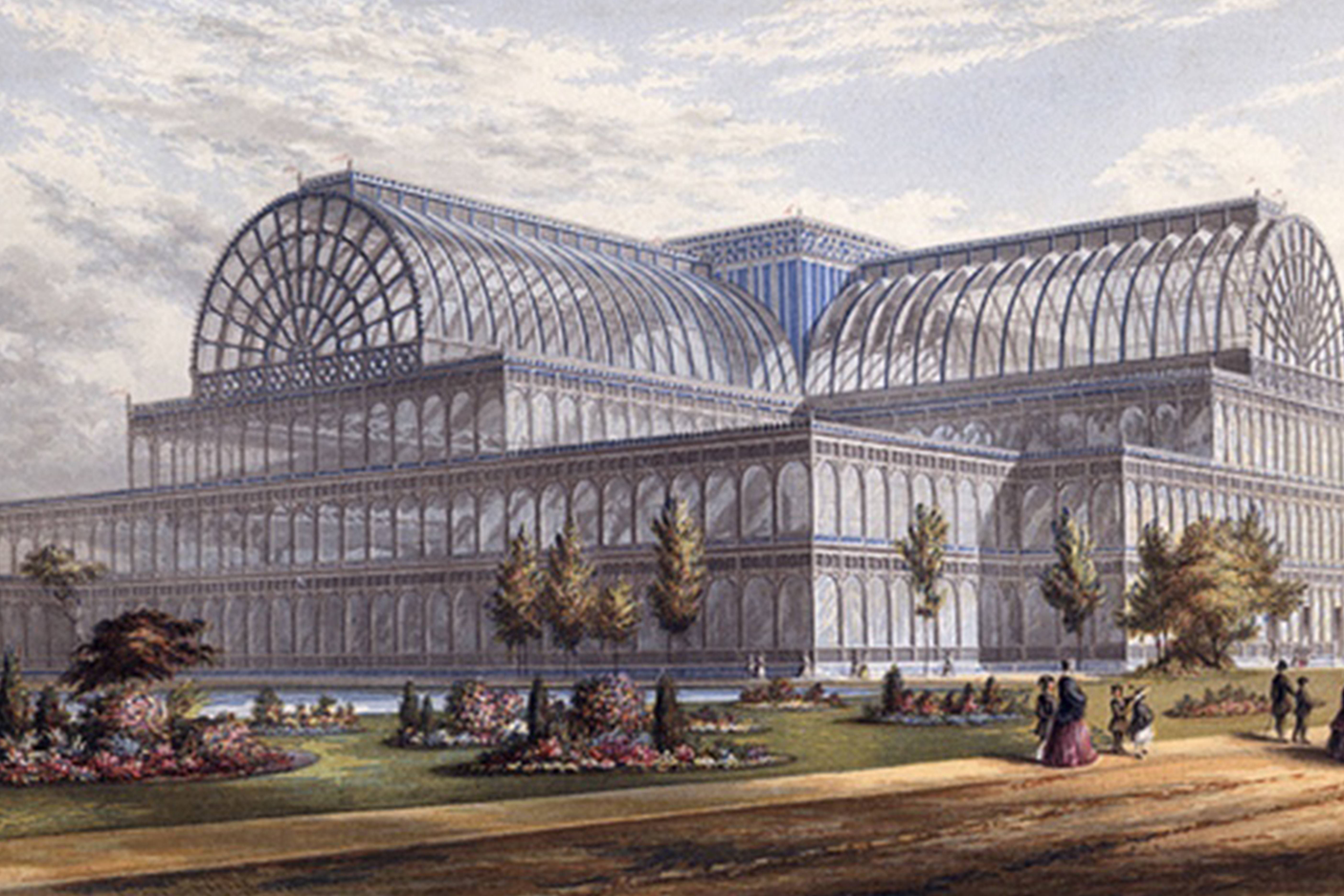 Great architecture. 1851 Лондон – Хрустальный дворец (Пакстон). Хрустальный дворец Пакстона стиль.